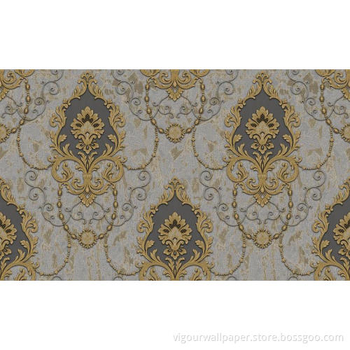 PVC Home Wallpaper For Wall Paper Covering Walls